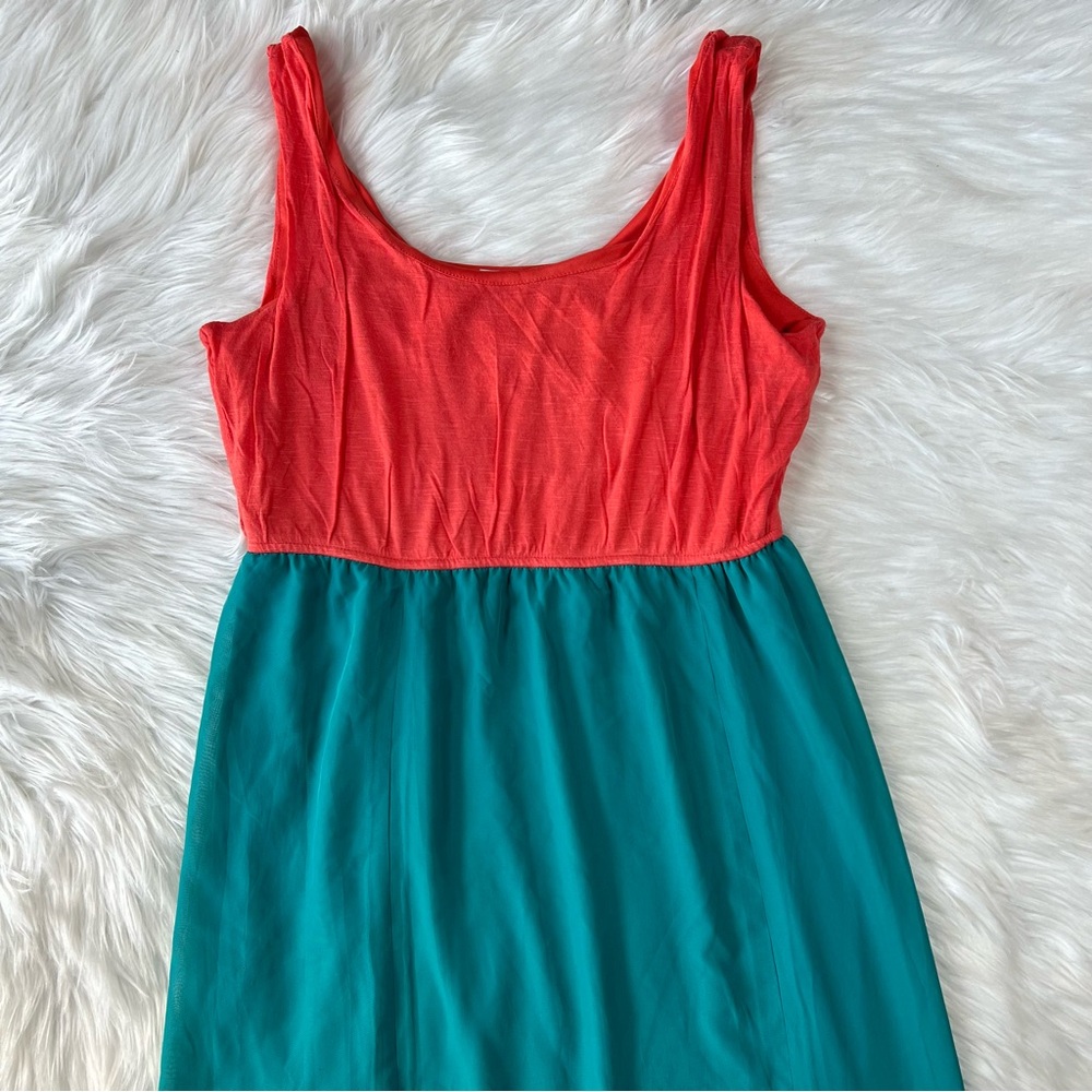 Charlotte Russe Colorblock Maxi‎ Dress